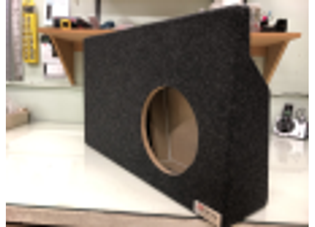 A-Trend A321-10CP : Single 10" Sealed Sub Box, 2004-2008 Ford F-150 Super Crew and Super Cab