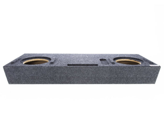 A-Trend A608-10CPV : Dual 10" Ported Sub Box for Toyota Tundra Crew Max 2014-2019, side view.