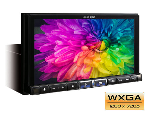 Alpine iLX-507 hi-resolution screen