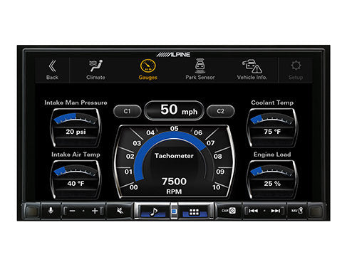 Alpine iLX-507 : with iDatalink