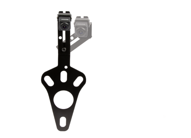 Alpine HCE-RCAM-WRA : Universal Rear Spare Tire Mounted Backup Camera