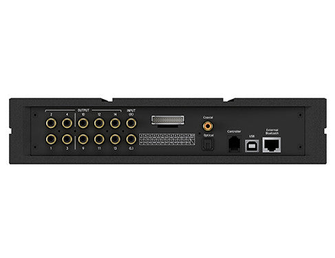 Alpine HDP-D90 : 12ch Hi-Res Automotive Amplifier, input section.