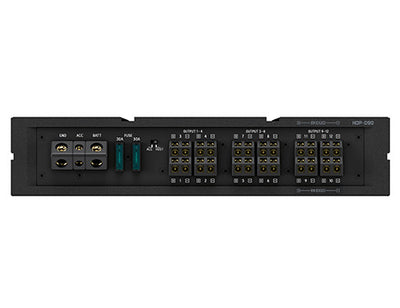 Alpine HDP-D90 : 12ch Hi-Res Automotive Amplifier, output section.