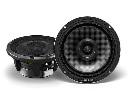 Alpine HDZ-65 : 6.5" Coaxial Door Speakers, 100W RMS