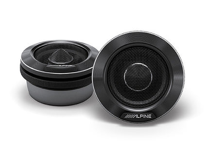 Alpine HDZ-653 : 6.5" 3-Way Component Door Speakers, tweeters.