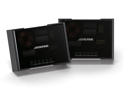 Alpine HDZ-653S : 6.5" 3-Way Slim-Fit Component Door Speakers, crossovers.