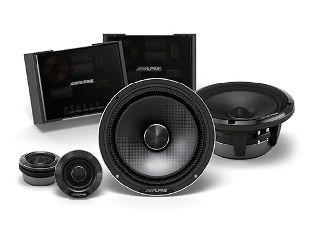 Alpine HDZ-65C : 6.5" Component Door Speakers, 100W RMS