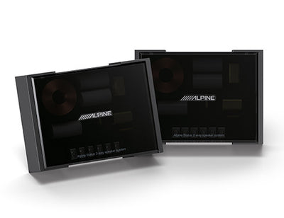 Alpine HDZ-65CS : 6.5" Slim-Fit Component Door Speakers, crossovers.