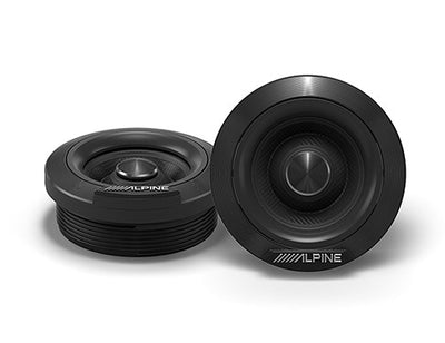 Alpine HDZ-65CS : 6.5" Slim-Fit Component Door Speakers, tweeters.