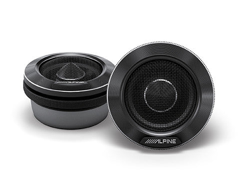 Alpine HDZ-65C : 6.5" Component Door Speakers, tweeters.