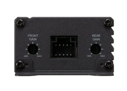 Alpine KTP-445U : 4ch x 45W RMS @ 2Ω/4Ω Amplifier, input section.
