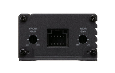 Alpine KTP-445U : 4ch x 45W RMS @ 2Ω/4Ω Amplifier, input section.