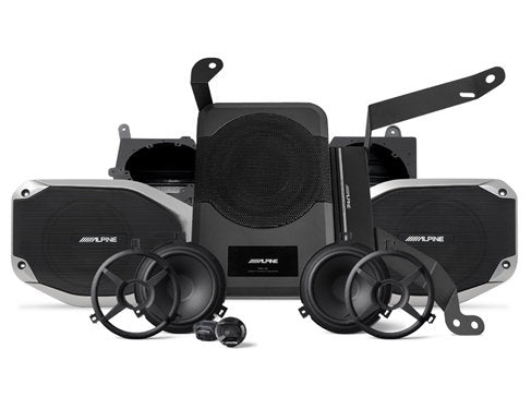 Alpine PSS-24WRA : 300W Replacement Speaker and Subwoofer Upgrade Package, 2018-UP Wrangler, GladiatorAlpine PSS-24WRA : 300W Replacement Speaker and Subwoofer Upgrade Package, 2018-UP Wrangler JL, Gladiator JT