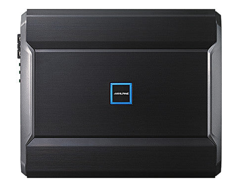 Alpine R-A90S : 6ch Automotive Amplifier, top side.