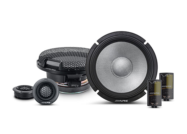 Alpine R2-S65C : 6.5" Component Door Speaker System, 100W RMS