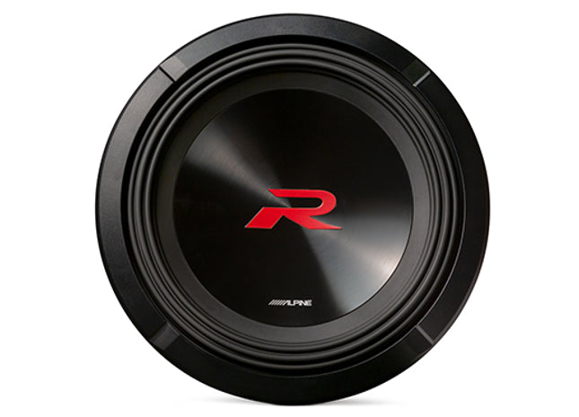 Alpine R2-W12D : 750W 12" Subwoofer Driver, front view.