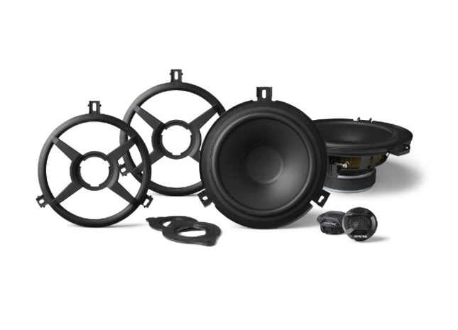Alpine SPV-65X-WRA : 6.5" 75W Speaker System for Wrangler JK 2007-2018