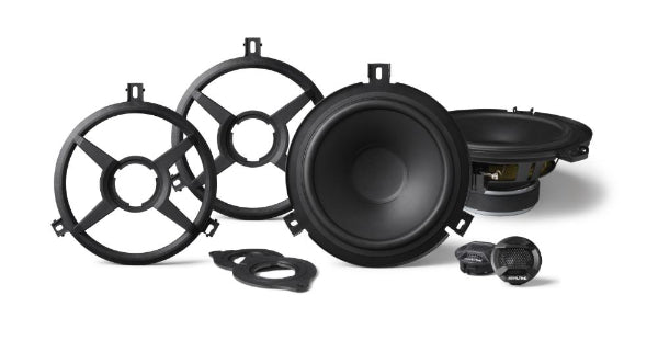 Alpine SPV-65X-WRA : 6.5" 75W Speaker System for Wrangler JK 2007-2018