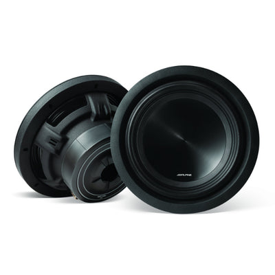 Alpine SWT-10S : 10" 350W Thin Subwoofer, 2Ω or 4Ω