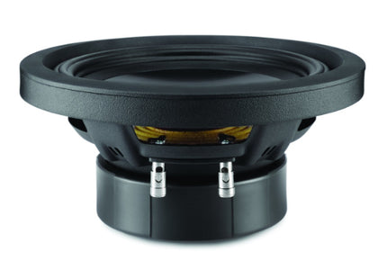 Alpine SWT-10S : 10" 350W Thin Subwoofer, 2Ω or 4Ω, side view.