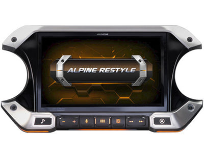 Alpine i509-WRA-JL : 9" DDIN Style Bluetooth Mechless Head Unit, 2018-UP Wrangler-JL Gladiator-JT