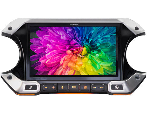 Alpine i509-WRA-JL : 9" DDIN Style Bluetooth Mechless Head Unit, color screen.
