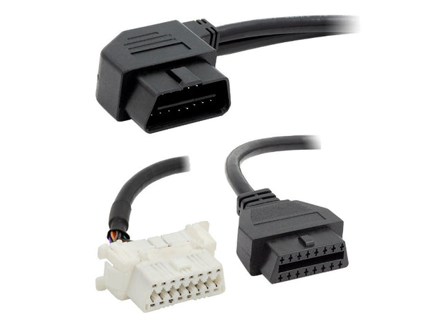 Axxess Interfaces TE-OBDT : OBDII T-Wiring Harness, connector view.