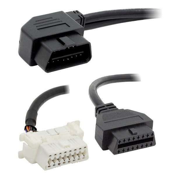 Axxess Interfaces TE-OBDT : OBDII T-Wiring Harness, connector view.