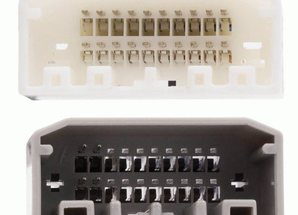 Axxess AXABH-CH3 : Amplifier Bypass Wiring Harness, connector view.
