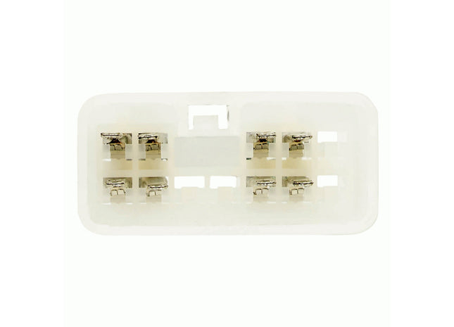 Axxess AXABH-TY3 : Amplifier Bypass Wiring Harness, connector view.