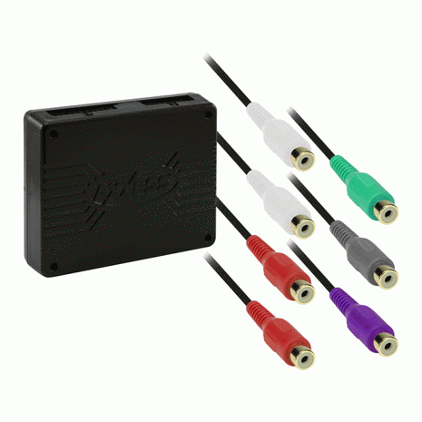 Axxess AXDSP-L : Amplifier Add-On LIne Converter Interface, 6ch DSP and BT-Media Player Upgradable