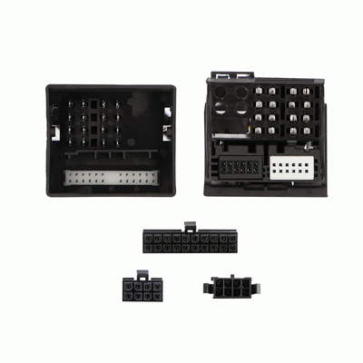 Axxess AXDSPH-BM1 : Amplifier Add-On Line Converter T-Harness, connector view.