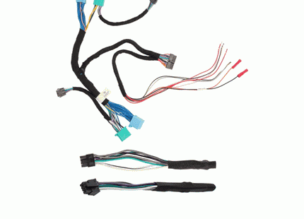  Axxess AXDSPH-CH8 : Amplifier Add-On Line Converter T-Harness, contents.