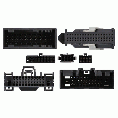 Axxess AXDSPH-FD2 : Amplifier Add-On Line Converter T-Harness, connector view.