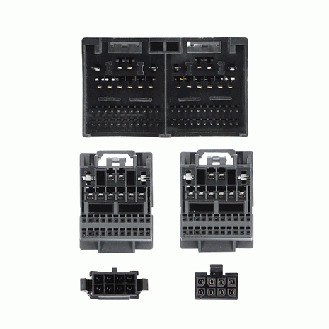 Axxess AXDSPH-FD3 : Amplifier Add-On Line Converter T-Harness, connector view.
