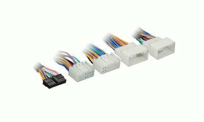 Axxess AXDSPH-HK1 : Amplifier Add-On Line Converter T-Harness, connector view.