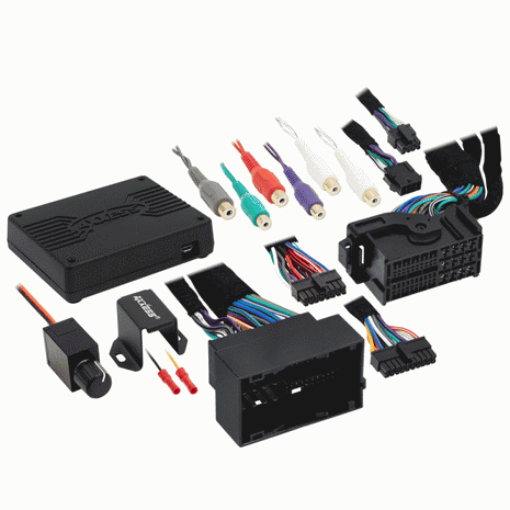 Axxess AXDSPL-CH5 : Amplifier Add-On Interface Adapter & 6ch DSP, 2013-UP Chrysler Dodge Fiat Jeep RAM