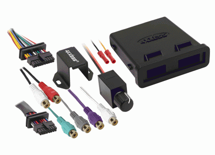 Axxess AXDSPL-WR : Marine Grade Amplifier Add-On LIne Converter Interface, 6ch DSP and BT-Media Player Upgradable