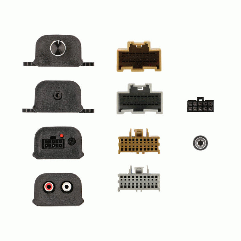 Axxess AXLOC-GMLN10 : Amplifier Add-On Interface Adapter, connector view.