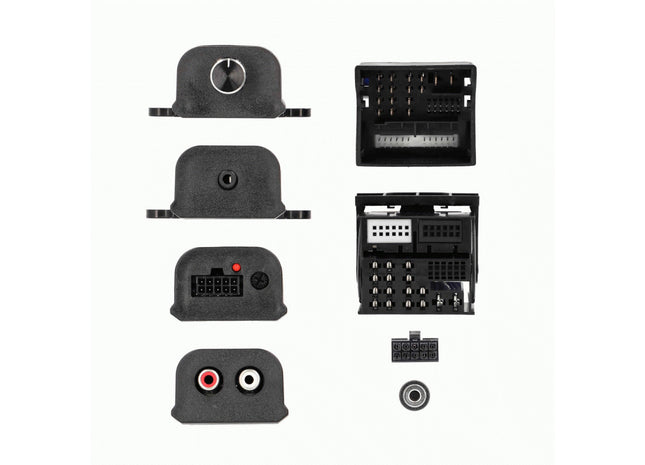 Axxess AXLOC-VW2 : Amplifier Add-On Interface Adapter, connection view.