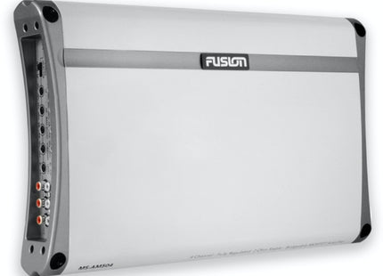 Fusion MS-AM504 : 4Ch. Marine Amplifier, front side view.