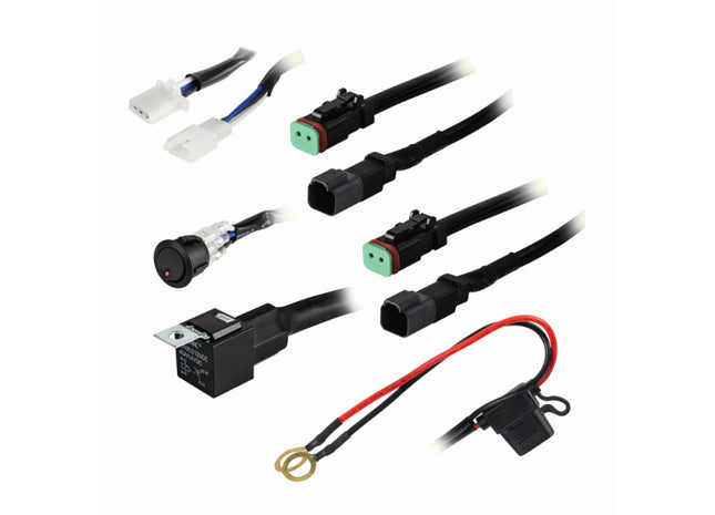 Heise HE-DLWH1 : 2 Lamp LED Wiring Harness