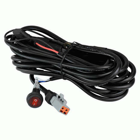 Heise HE-SLWH2 : Wiring Harness and Switch Kit - 1 Lamp, Universal