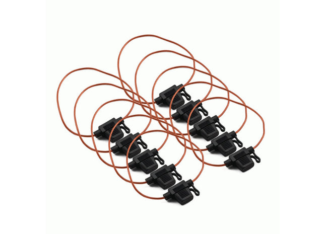 Install Bay ATFH18MC : 18AWG Inline ATM Fuse Holder