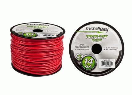 Install Bay PWRD14500 : 14-AWG Red Power Wire
