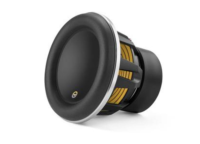 JL Audio 12W7AE : 12" 1000W 12" Subwoofer Driver, 3Ω, front side view.