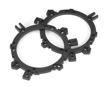 JL Audio C1-650 : 6.5" Component Speaker trim rings.