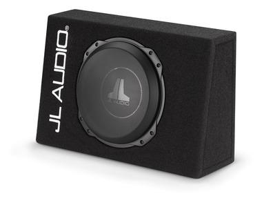JL Audio CS110TG-TW3 : 10" Thin Subwoofer Enclosure - 400W RMS 2Ω, side view.