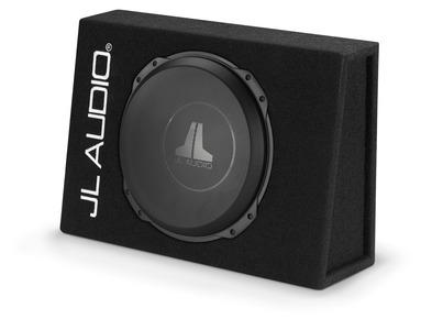 JL Audio CS112TG-TW3 : 12" Thin Subwoofer Enclosure - 400W RMS 2Ω, side view.