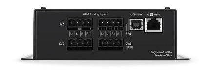 JL Audio FiX-82 : OEM Integration DSP - 8ch In 2ch Out, output side.